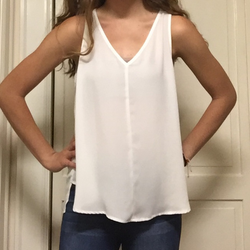 Elodie White Tank